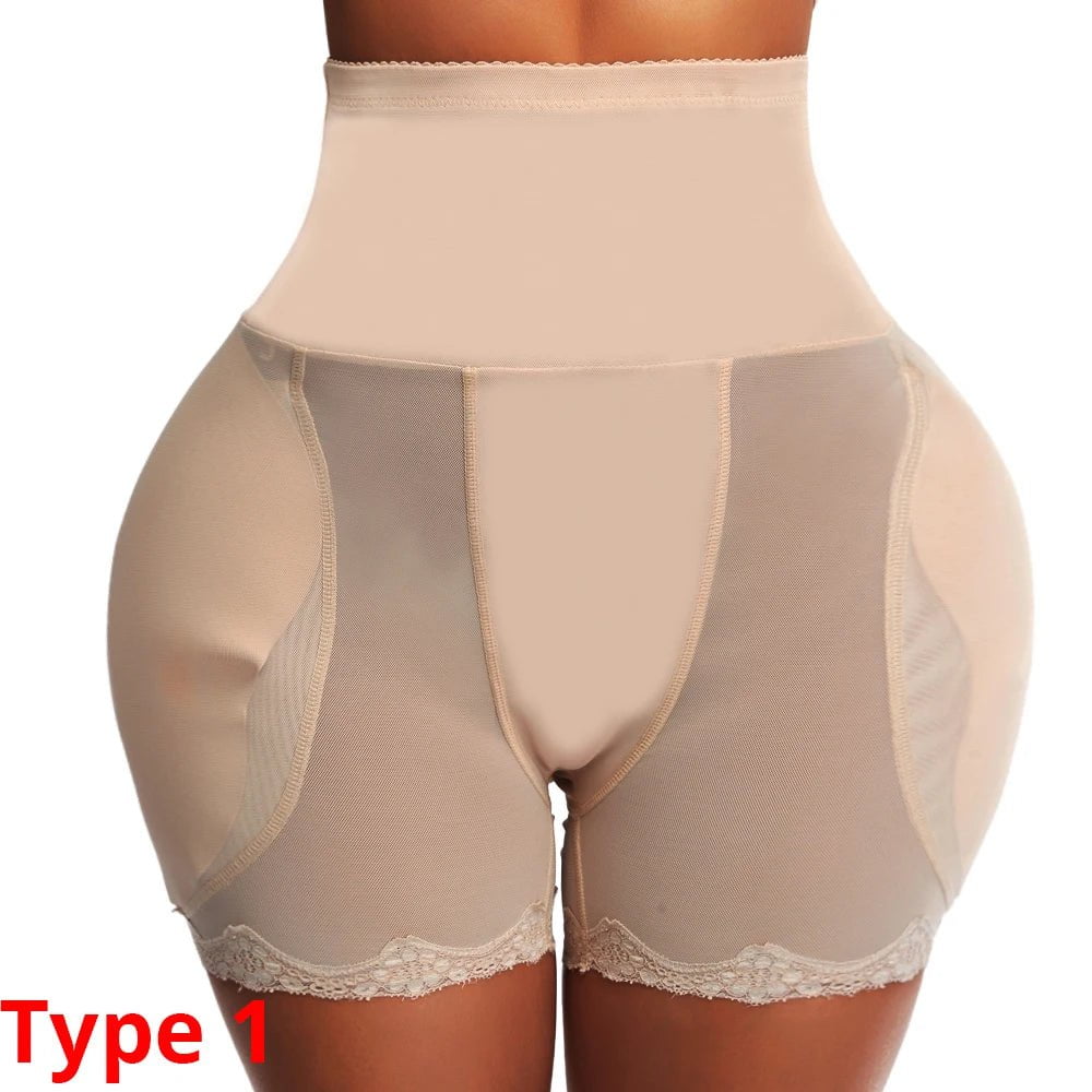 Women's Butt Lifter Shapewear Panties apricot / S