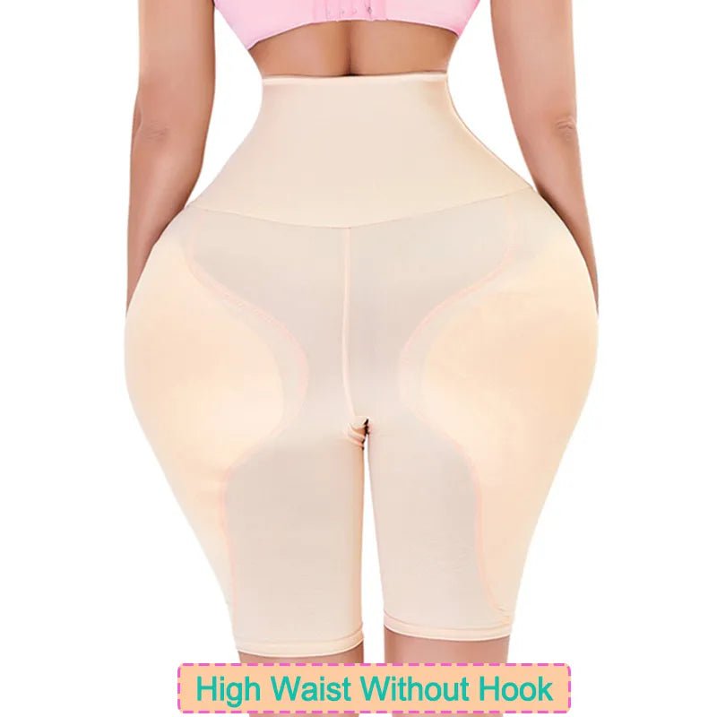 Women's Hip Padded Shapewear - Butt Lifter Body Shaper for Daily Wear high waist skin / XS