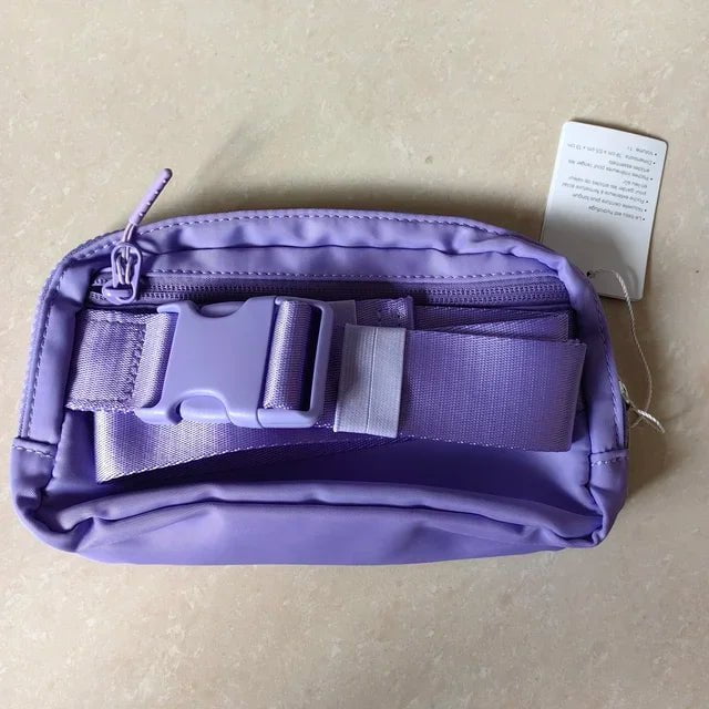 Women's Sports Belt Bag: Versatile Crossbody Shoulder Bag Purple