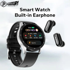 X7 2-in-1 Smartwatch: TWS Bluetooth Earphone, Blood Pressure & Heart Rate Monitor