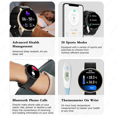 Xiaomi Huawei Samsung New Smart Watch: Heart Rate, Blood Pressure, Fitness Tracker, Bluetooth Call - Men and Women