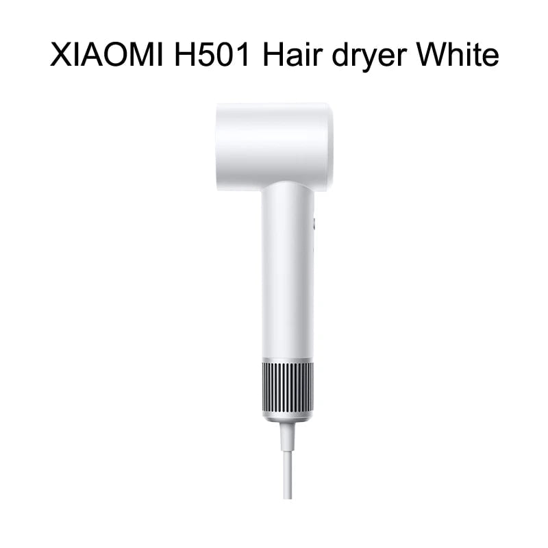 XIAOMI MIJIA H501 High-Speed Hair Dryer - 62m/s Wind Speed, Negative Ion Hair Care, 110000 RPM Dry, 220V CN Version (With EU Adapter) Hair dryer White / EU